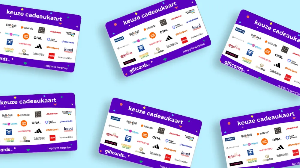 De Keuze Cadeaukaart